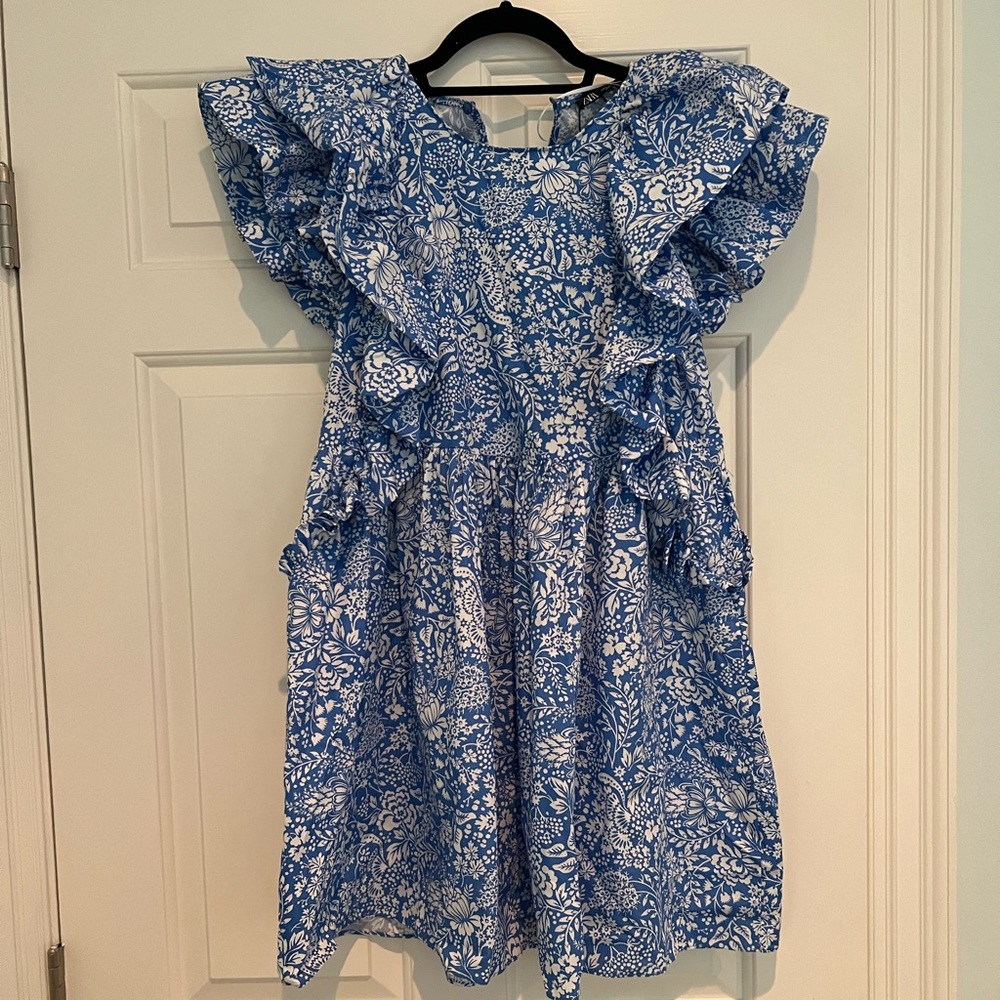 ZARA floral dress, Size L